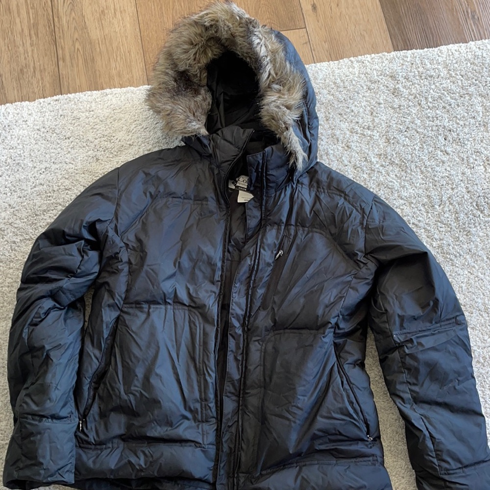 Hardly Worn Black Columbia Winter coat